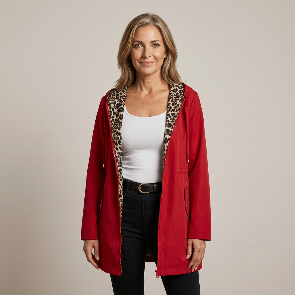 Valerie™ | Reversible Hooded Coat - Maison Léa &amp; Lou