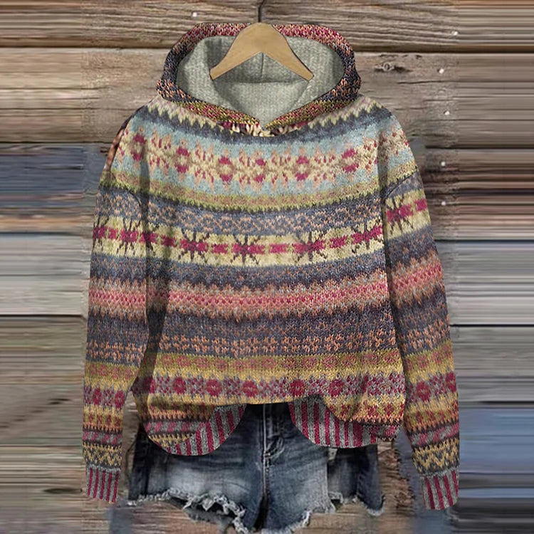 Nordic™ | Knitted Hoodie - Maison Léa & Lou