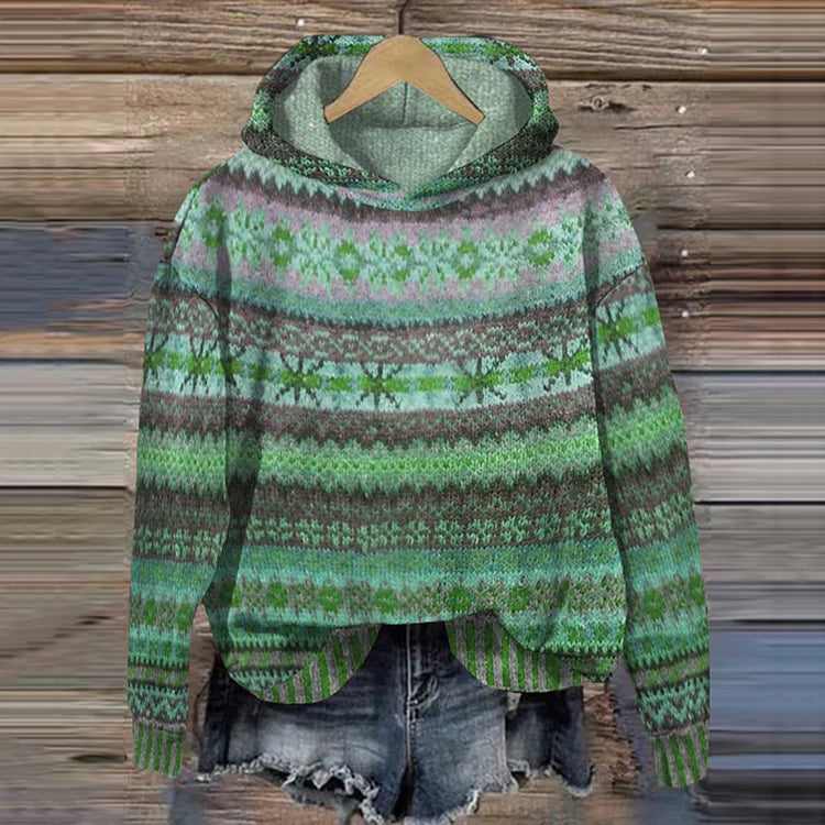 Nordic™ | Knitted Hoodie - Maison Léa & Lou