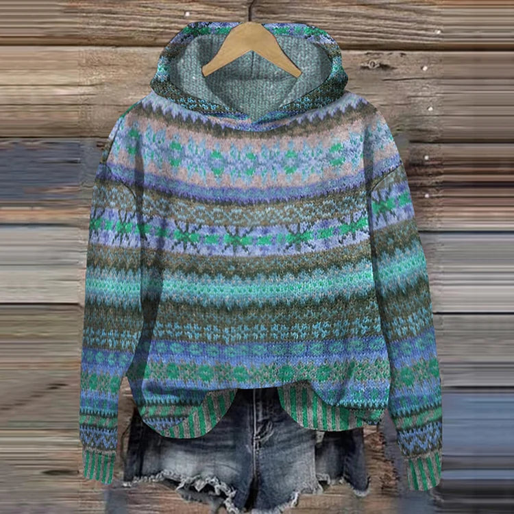Nordic™ | Knitted Hoodie - Maison Léa &amp; Lou