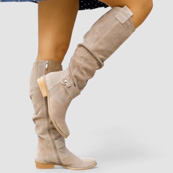 Hazel – Orthopedic Western Boots - Maison Léa & Lou