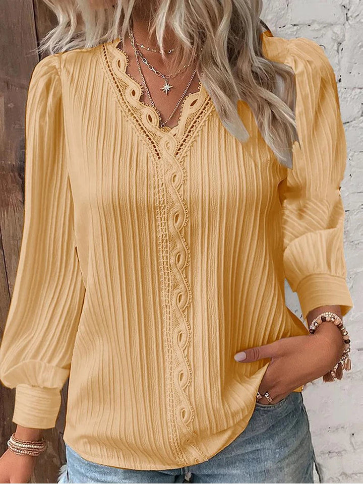 Githe™ | V-Neck Top - Maison Léa &amp; Lou
