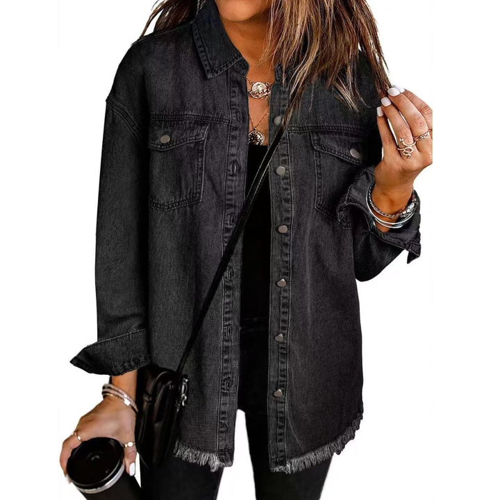 ROXANE™ | Classic Everyday Denim Jacket - Maison Léa &amp; Lou