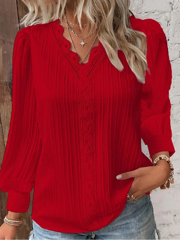Githe™ | V-Neck Top - Maison Léa &amp; Lou