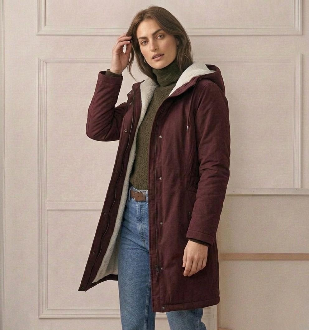 Marjorie™ | Cozy Hooded Weatherproof Coat - Maison Léa &amp; Lou