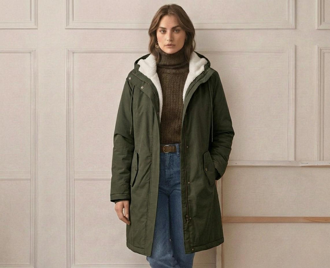 Marjorie™ | Cozy Hooded Weatherproof Coat - Maison Léa &amp; Lou