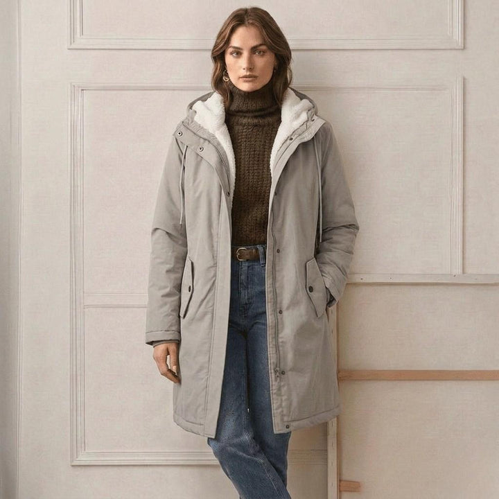 Marjorie™ | Cozy Hooded Weatherproof Coat - Maison Léa &amp; Lou