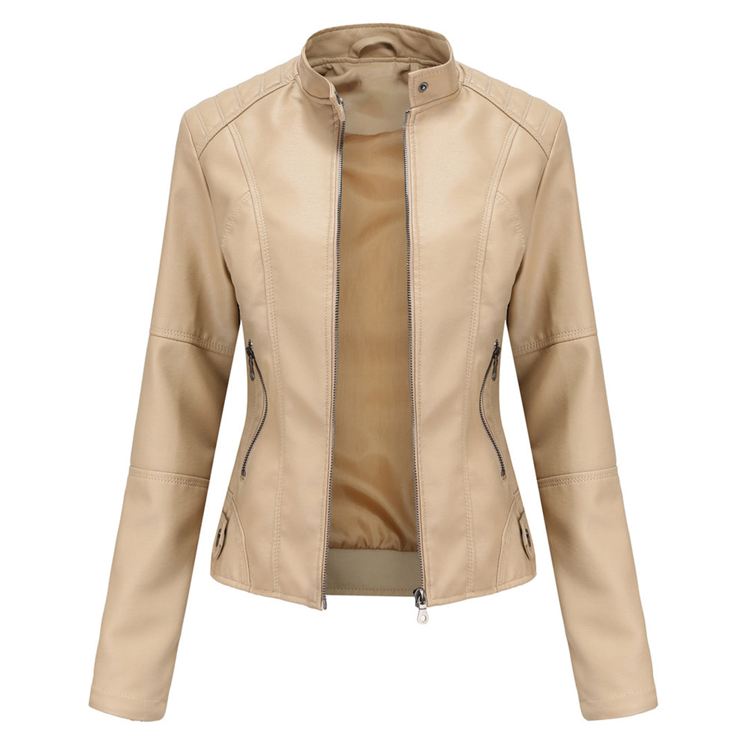 BEATRICE™ - Sleek Zip-Up Jacket - Maison Léa &amp; Lou
