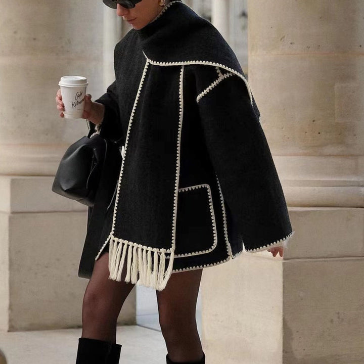 Amalie | Classic Scarf Coat - Maison Léa &amp; Lou