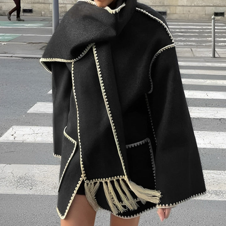 Amalie | Classic Scarf Coat - Maison Léa &amp; Lou