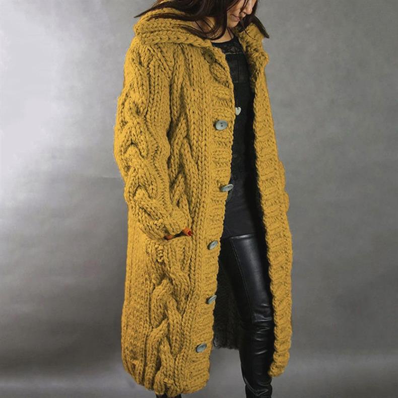 MINA™ | Cozy Cable-Knit Coat - Maison Léa &amp; Lou