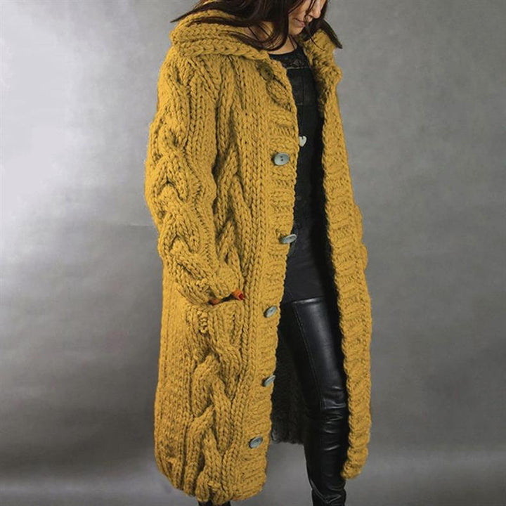MINA™ | Cozy Cable-Knit Coat - Maison Léa &amp; Lou