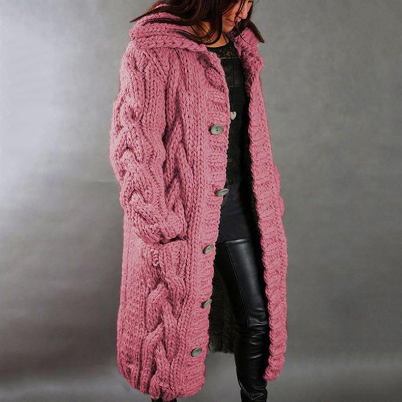 MINA™ | Cozy Cable-Knit Coat - Maison Léa &amp; Lou