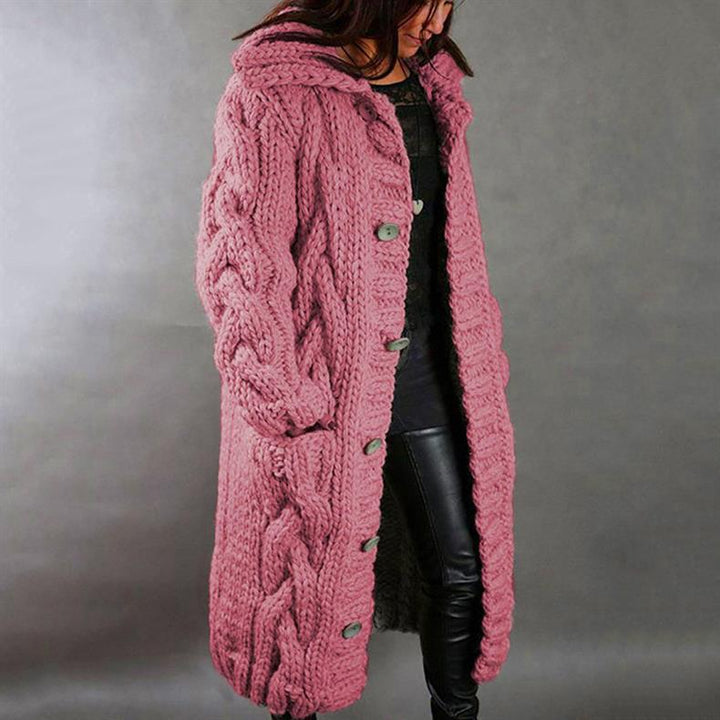 MINA™ | Cozy Cable-Knit Coat - Maison Léa &amp; Lou