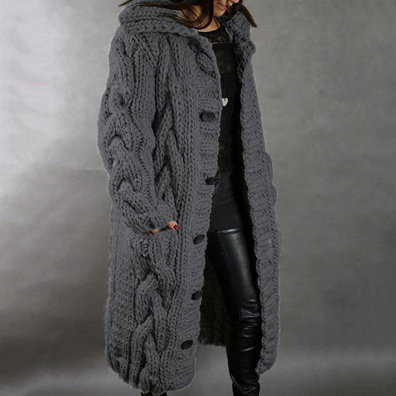 MINA™ | Cozy Cable-Knit Coat - Maison Léa &amp; Lou
