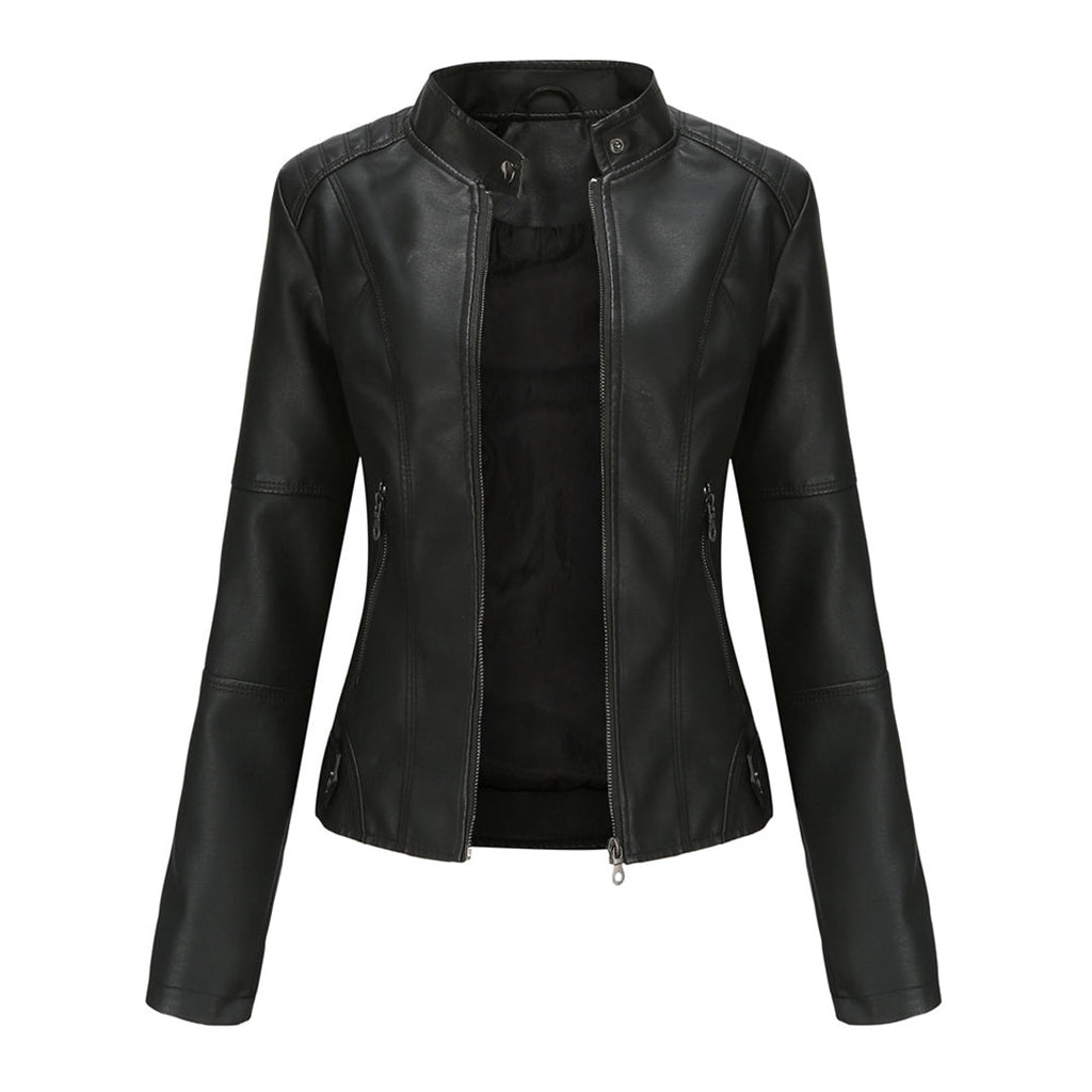 BEATRICE™ - Sleek Zip-Up Jacket - Maison Léa & Lou