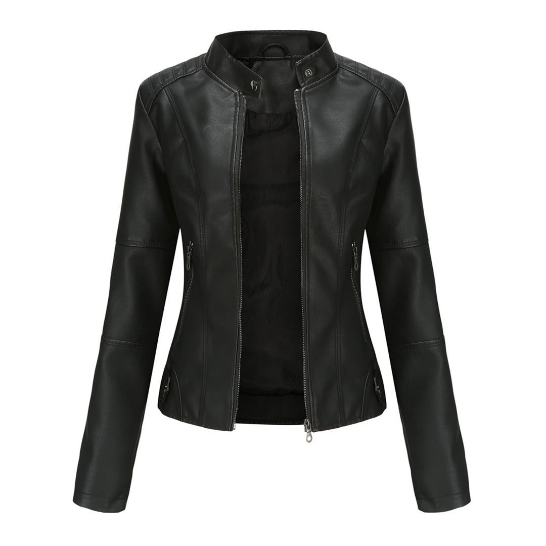 BEATRICE™ - Sleek Zip-Up Jacket - Maison Léa & Lou