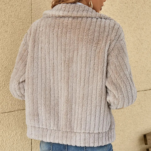 GENEVIEVE™ - Stylish Sherpa Jacket - Maison Léa &amp; Lou