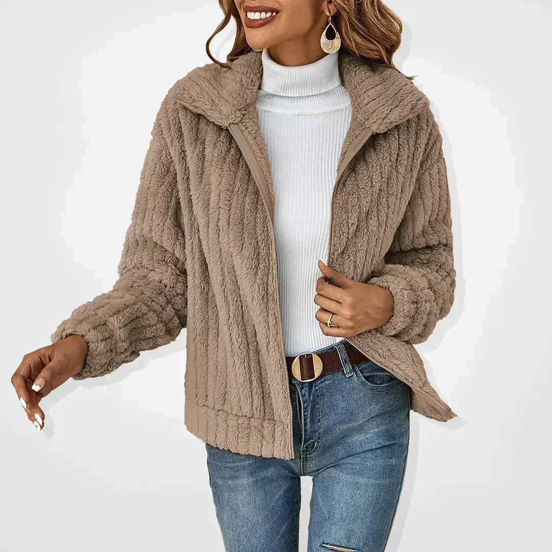 GENEVIEVE™ - Stylish Sherpa Jacket - Maison Léa &amp; Lou