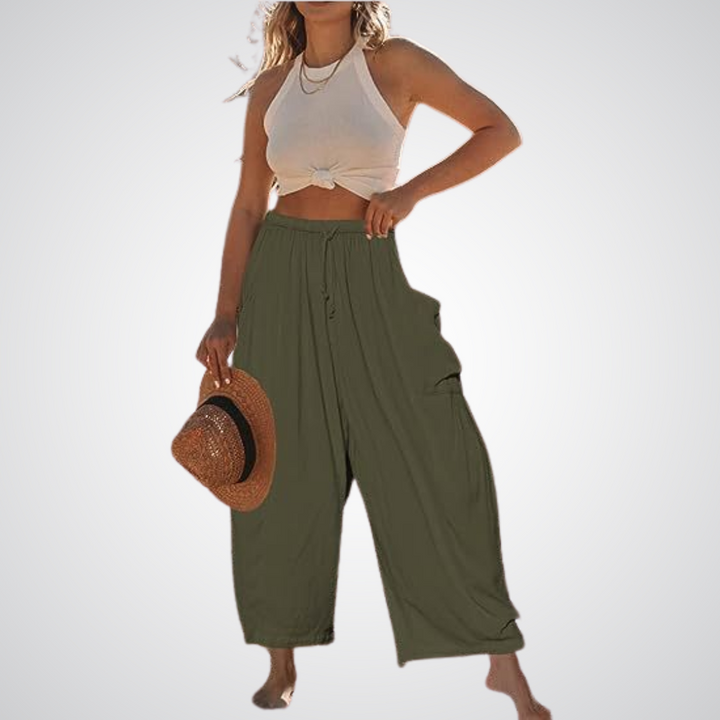 LYNNA™ – Wide-Leg Comfort Pants - Maison Léa &amp; Lou
