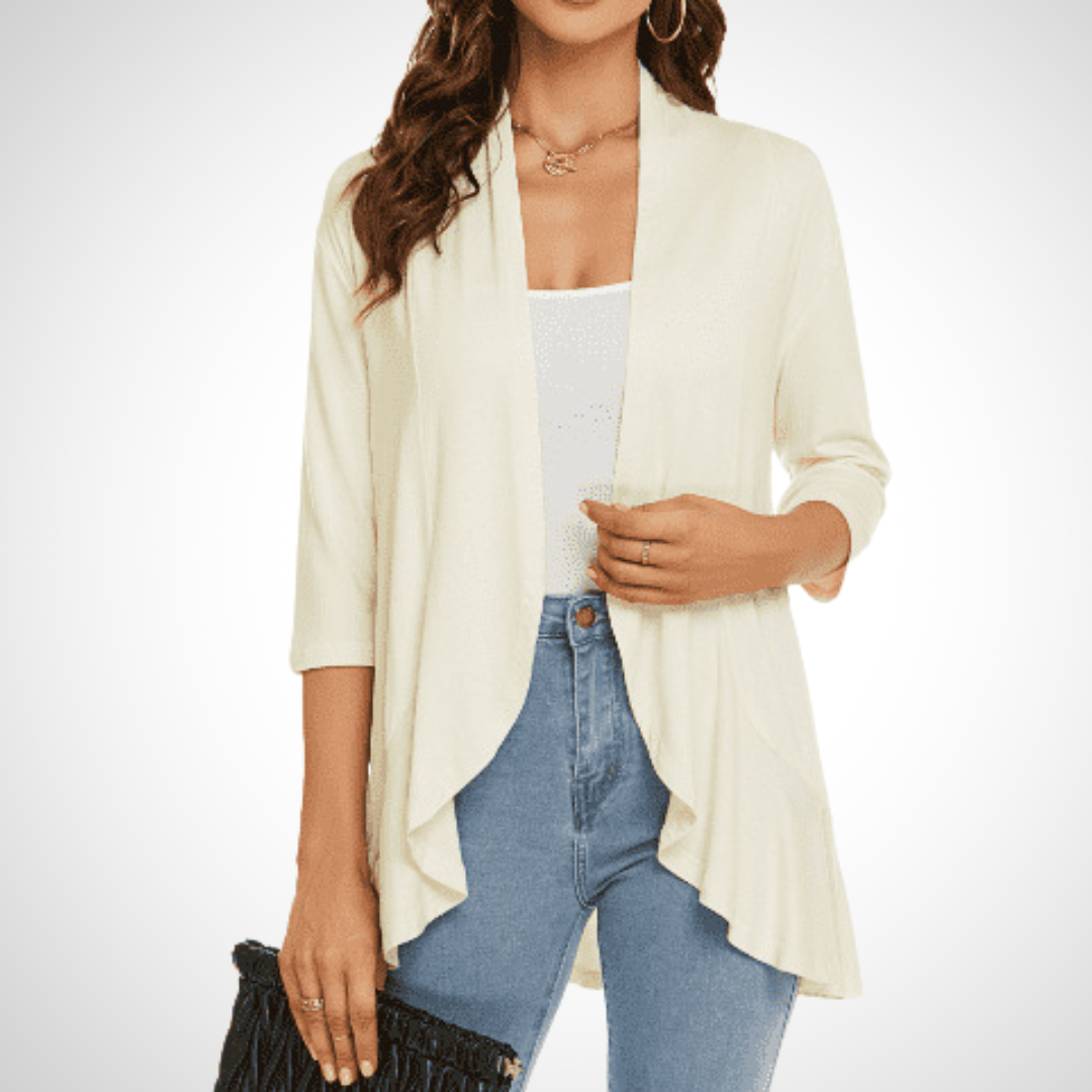 MIRIKIT™ – Casual Summer Open Front Cover-Up Cardigan - Maison Léa &amp; Lou