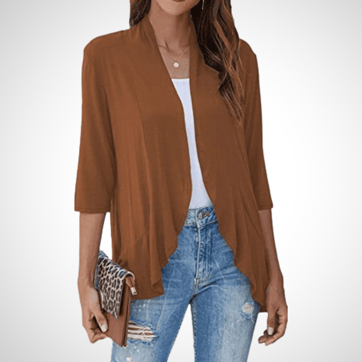 MIRIKIT™ – Casual Summer Open Front Cover-Up Cardigan - Maison Léa &amp; Lou