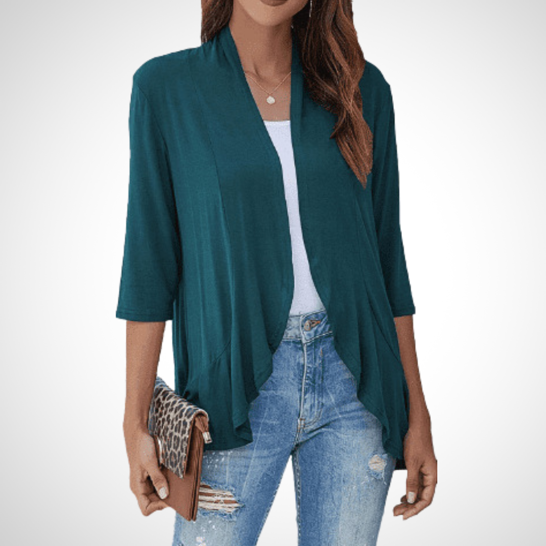 MIRIKIT™ – Casual Summer Open Front Cover-Up Cardigan - Maison Léa &amp; Lou