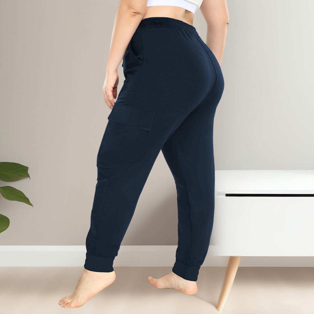 XEXILIA™ - Casual Plus Size Waist Cargo Pants