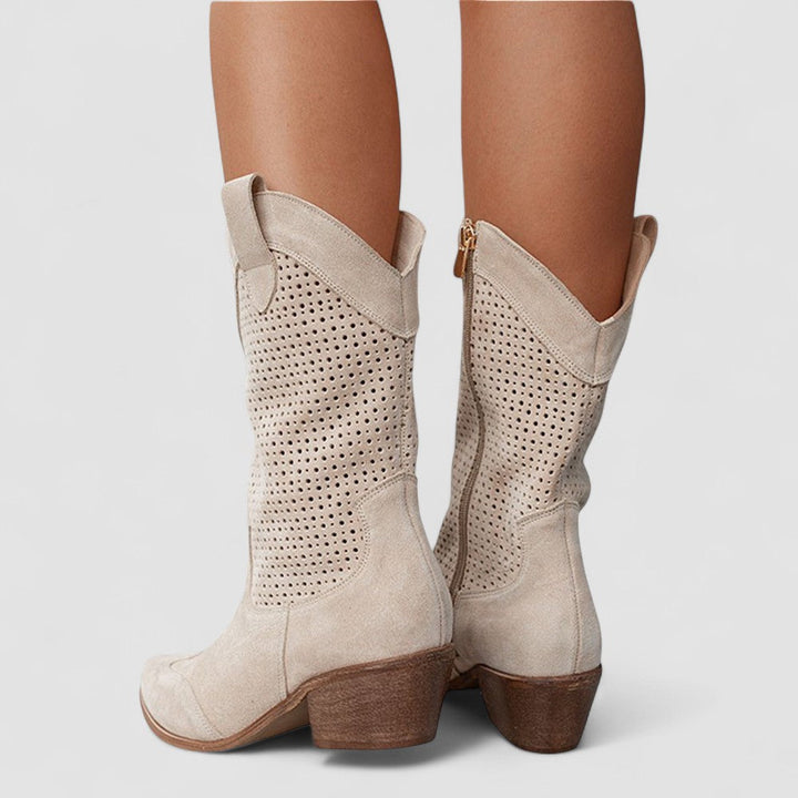Rachel - Orthopedic Western Boots - Maison Léa &amp; Lou