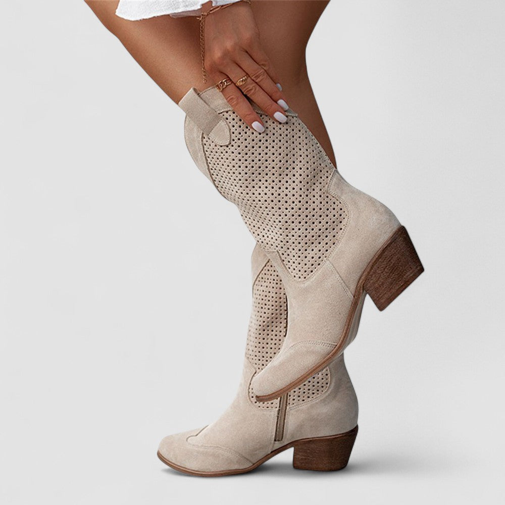 Rachel - Orthopedic Western Boots - Maison Léa &amp; Lou
