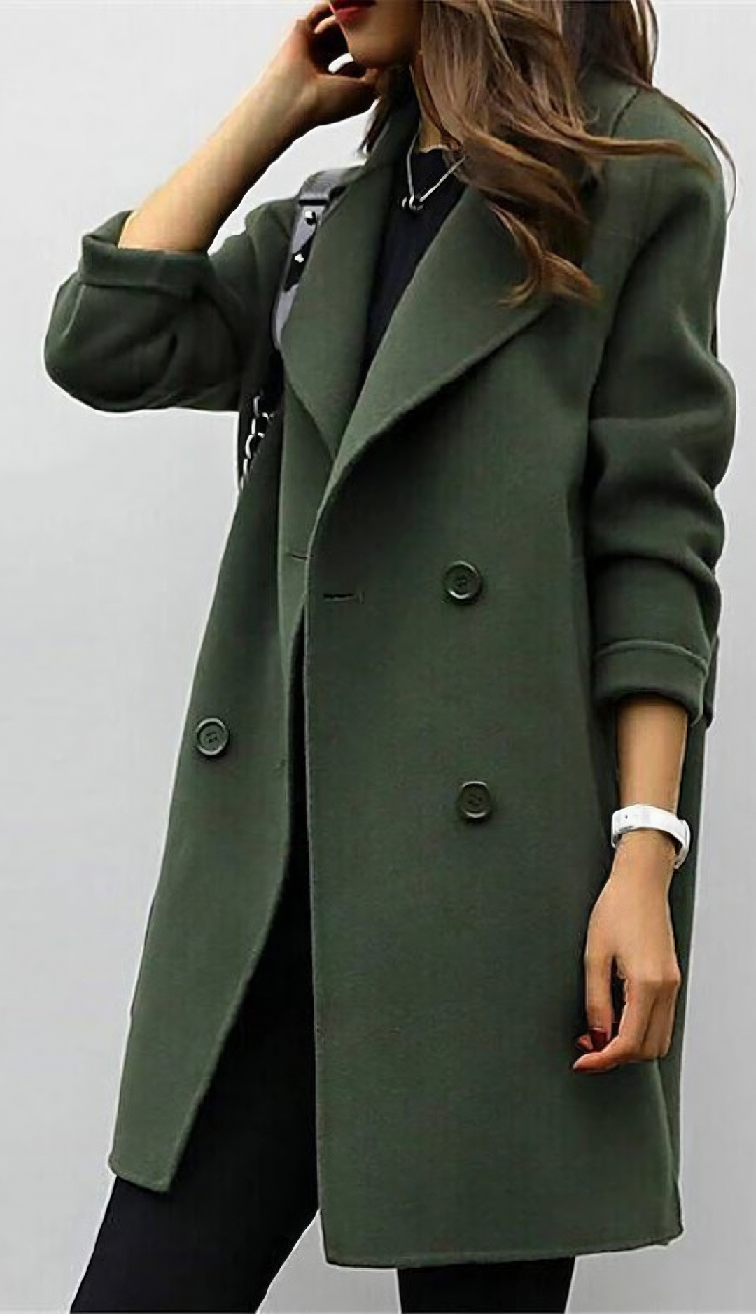CELINA™ - Long Trench Coat - Maison Léa &amp; Lou