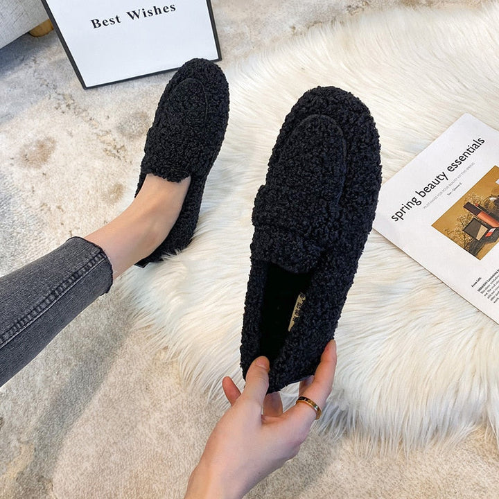 COCO™ | Cozy Sherpa Loafers - Maison Léa &amp; Lou