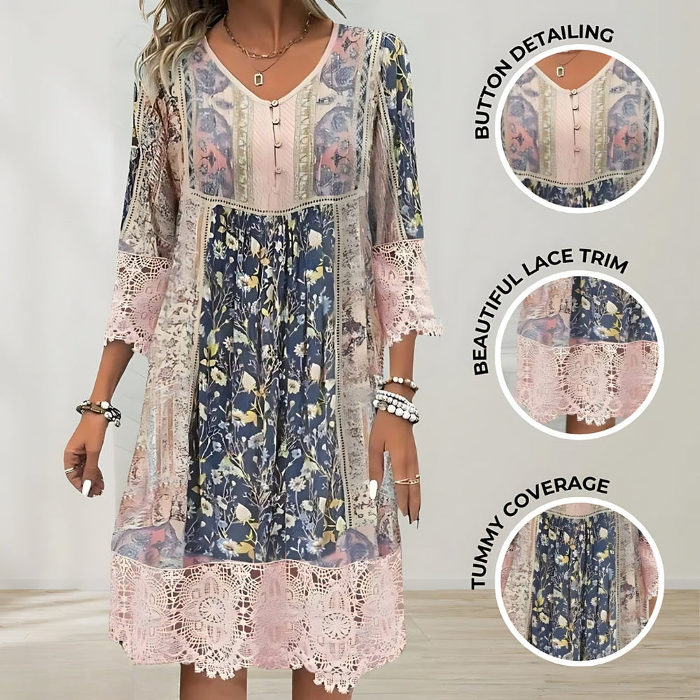 Natalie | Boho Luxe Dress - Maison Léa & Lou