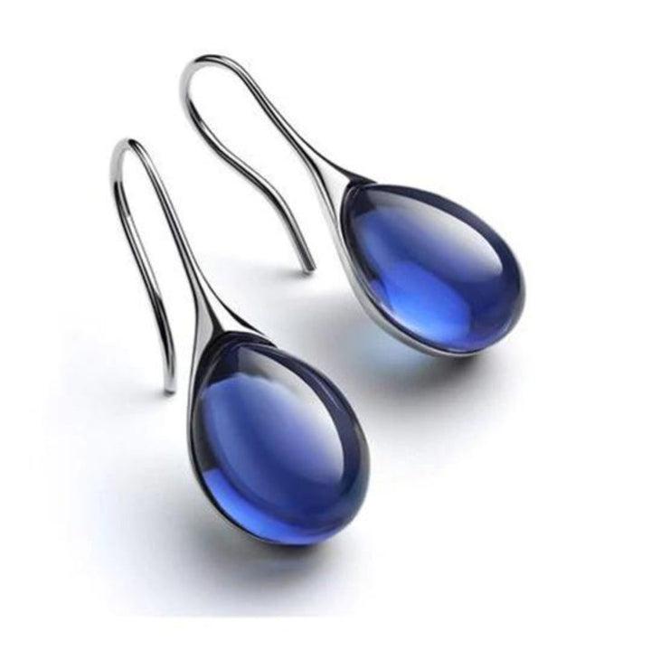 ROMY™ - Crystal Drop Earrings in Gold and Silver - Maison Léa &amp; Lou