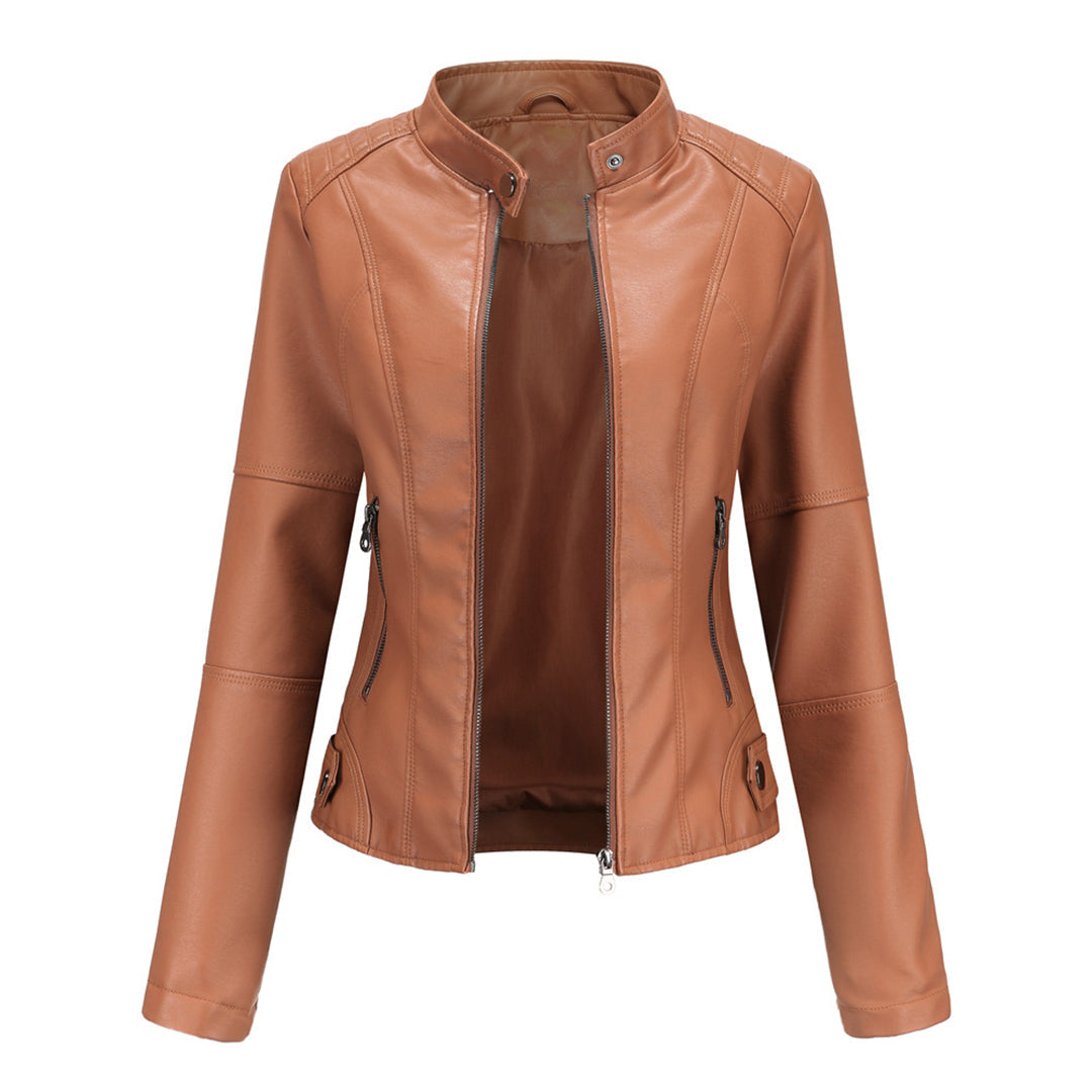 BEATRICE™ - Sleek Zip-Up Jacket - Maison Léa &amp; Lou