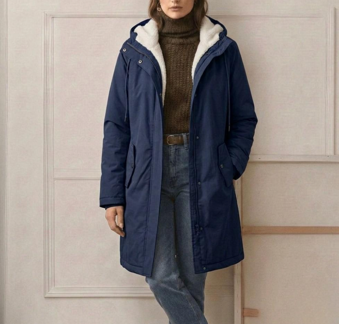 Marjorie™ | Cozy Hooded Weatherproof Coat - Maison Léa &amp; Lou