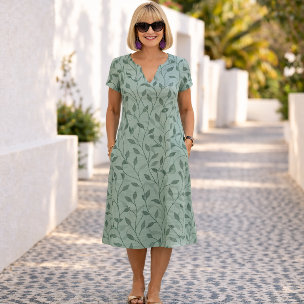 Calisse | Elegant Summer Dress - Maison Léa & Lou