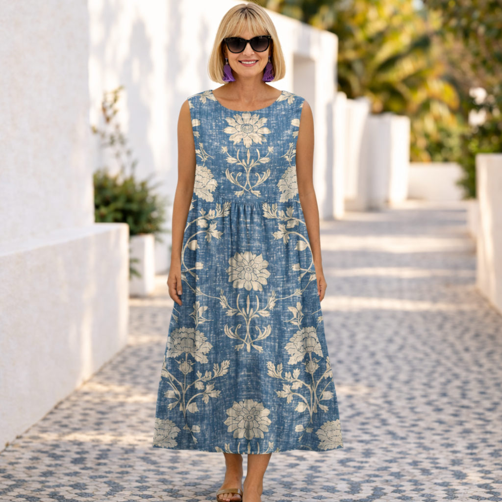 Kate | Midi Dress - Effortless Comfort - Maison Léa & Lou