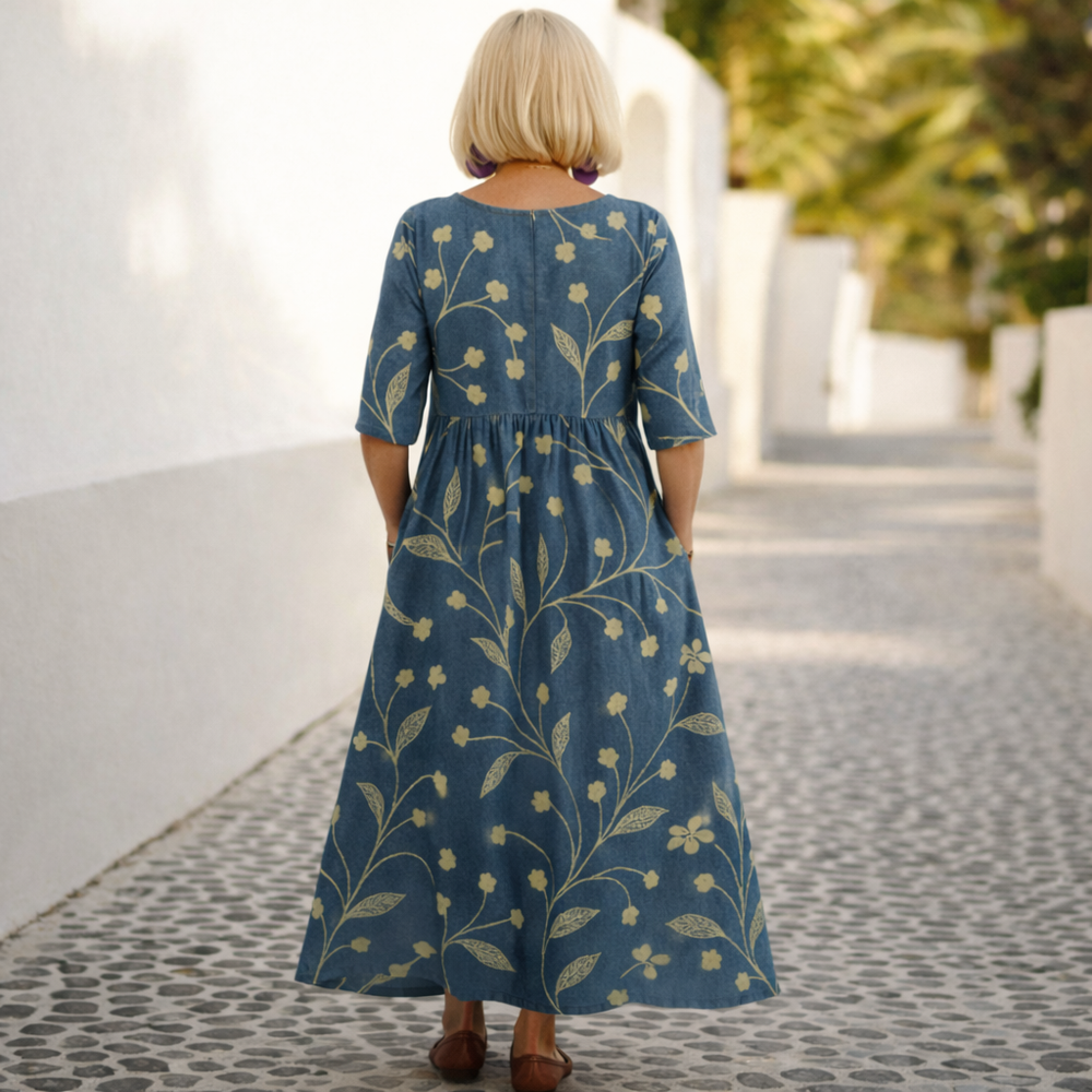 Lily | Midi Dress - Effortless Comfort - Maison Léa & Lou