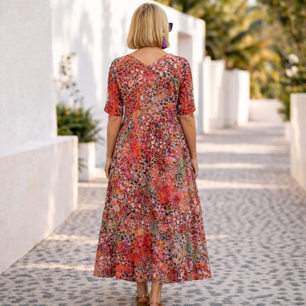 Joan | Midi Dress - Maison Léa & Lou