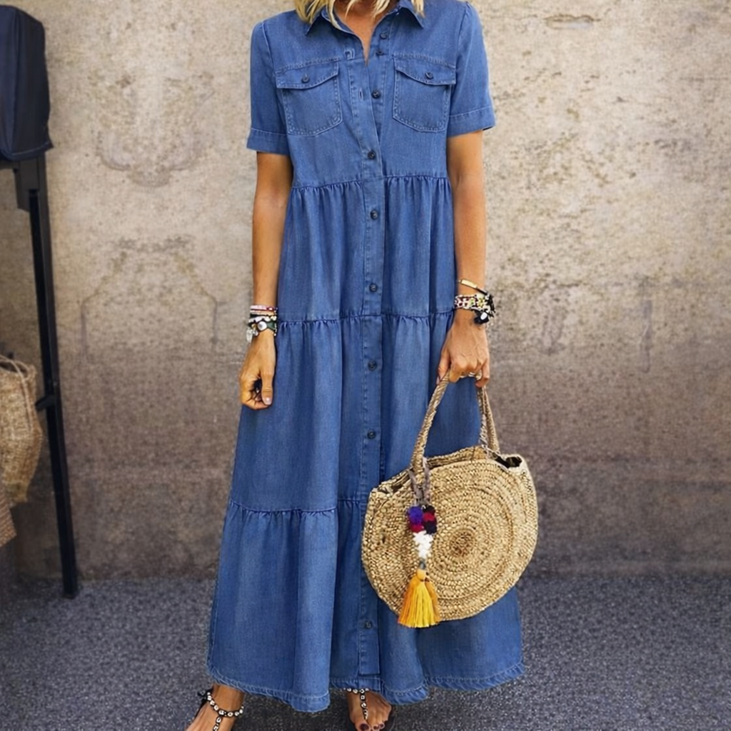 Sandra™ |  Comfortable Timeless dress - Maison Léa &amp; Lou