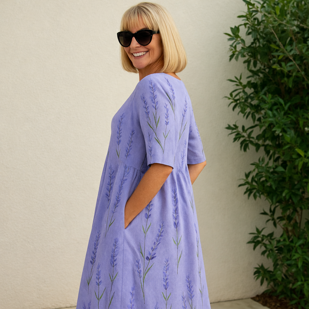 Lily | Midi Dress - Effortless Comfort - Maison Léa &amp; Lou