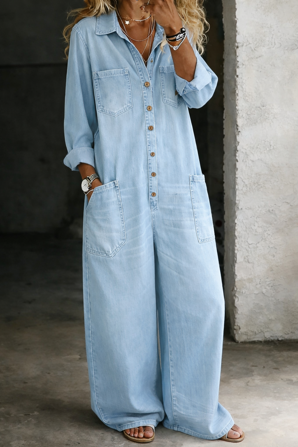 Lena | Casual Comfort Jumpsuit - Maison Léa &amp; Lou