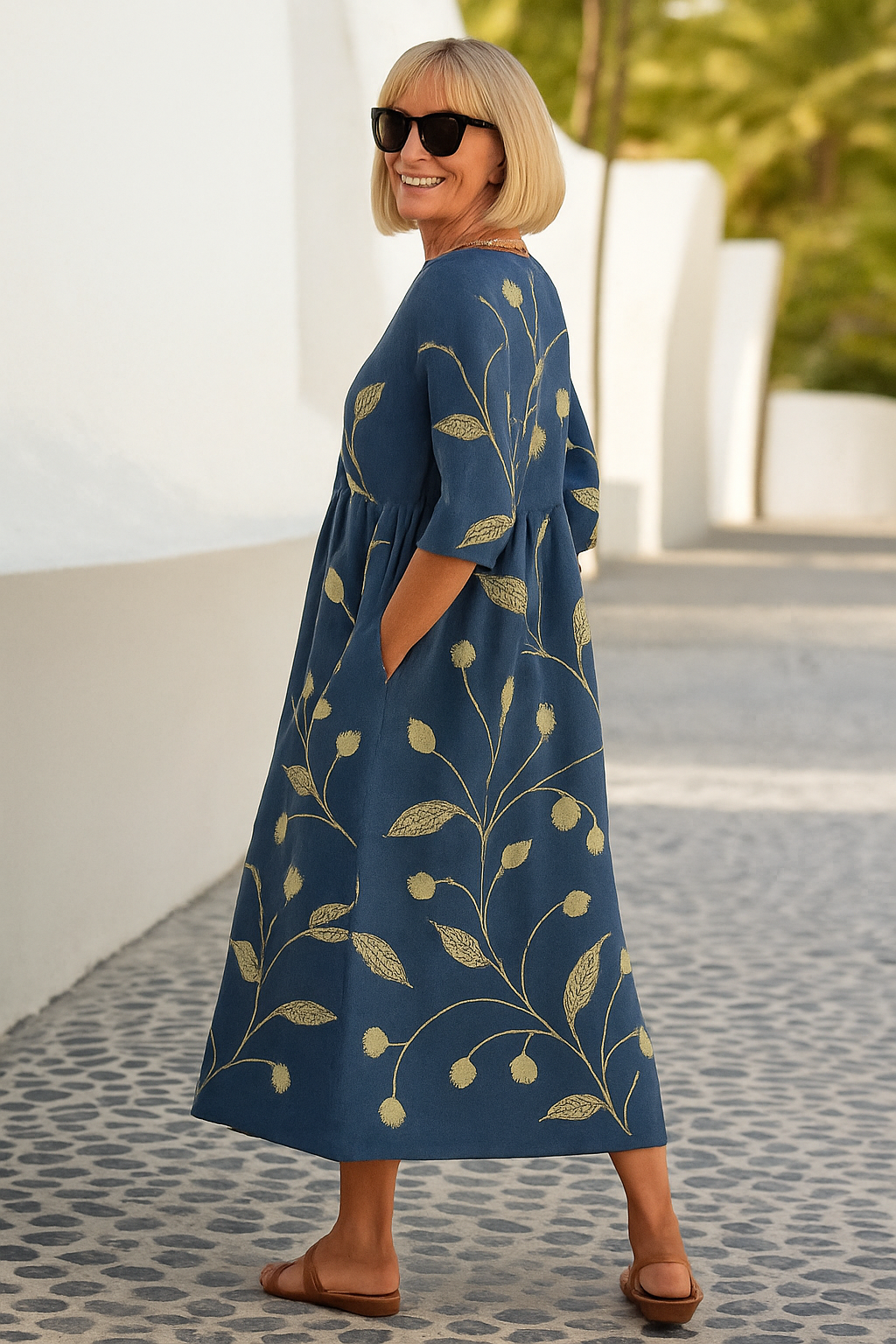 Lily | Midi Dress - Effortless Comfort - Maison Léa &amp; Lou