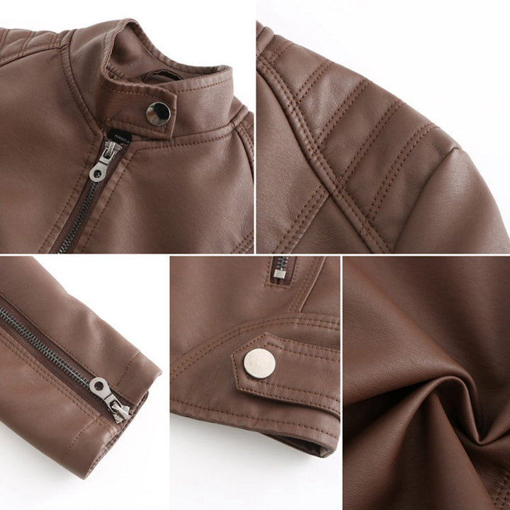 BEATRICE™ - Sleek Zip-Up Jacket - Maison Léa &amp; Lou