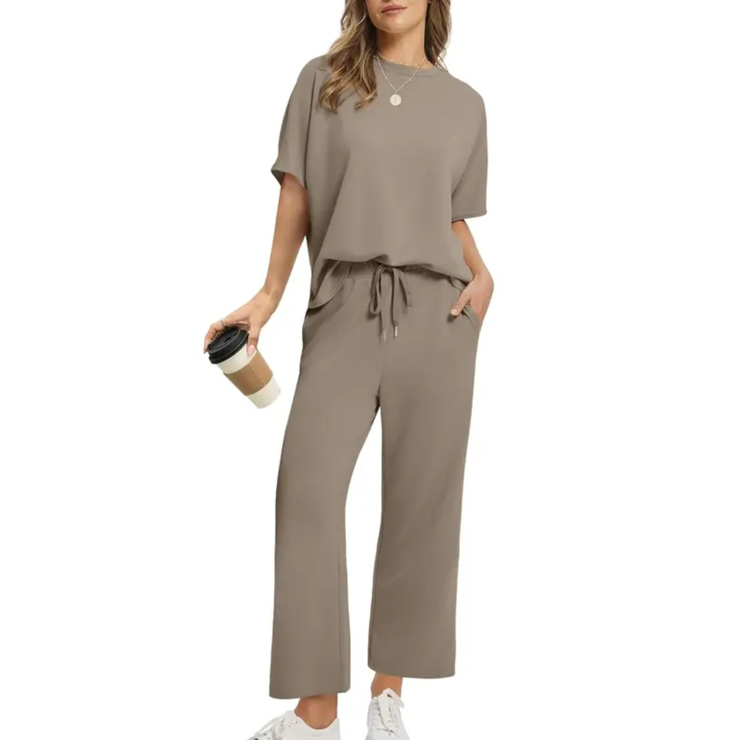 Brisa™ - Comfortable Wide Leg Set - Maison Léa &amp; Lou