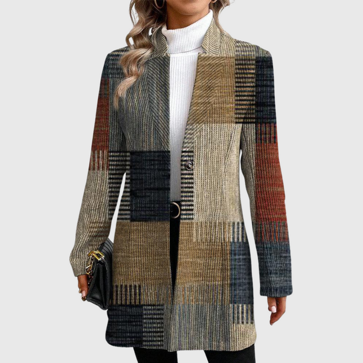 Jill - Elegant Patterned Blazer