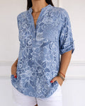 Elora™ | Elegant Blouse with Pocket - Maison Léa & Lou
