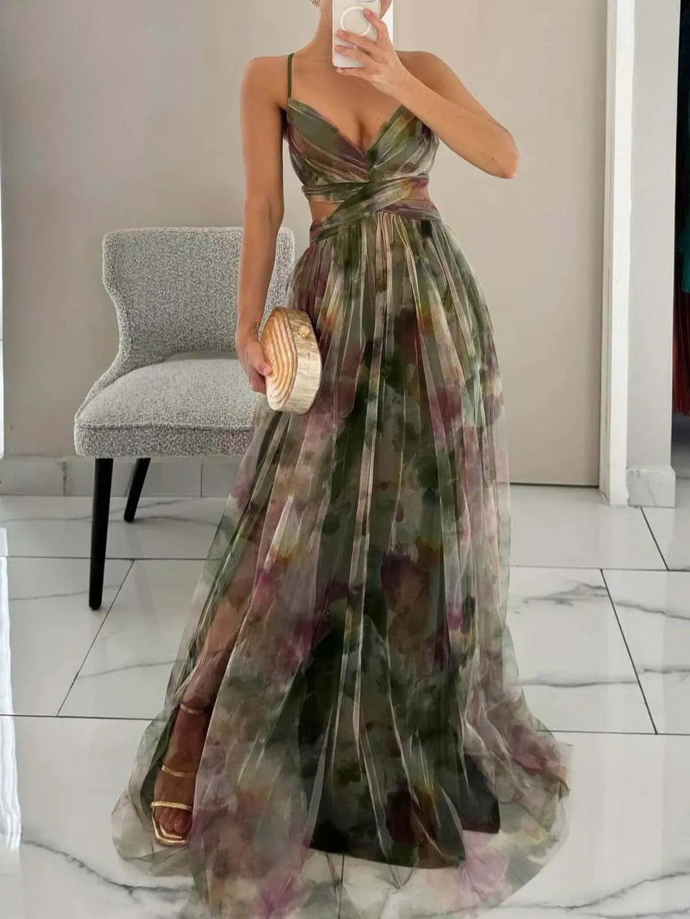 MARGAUX™ - Elegant Maxi Dress - Maison Léa & Lou