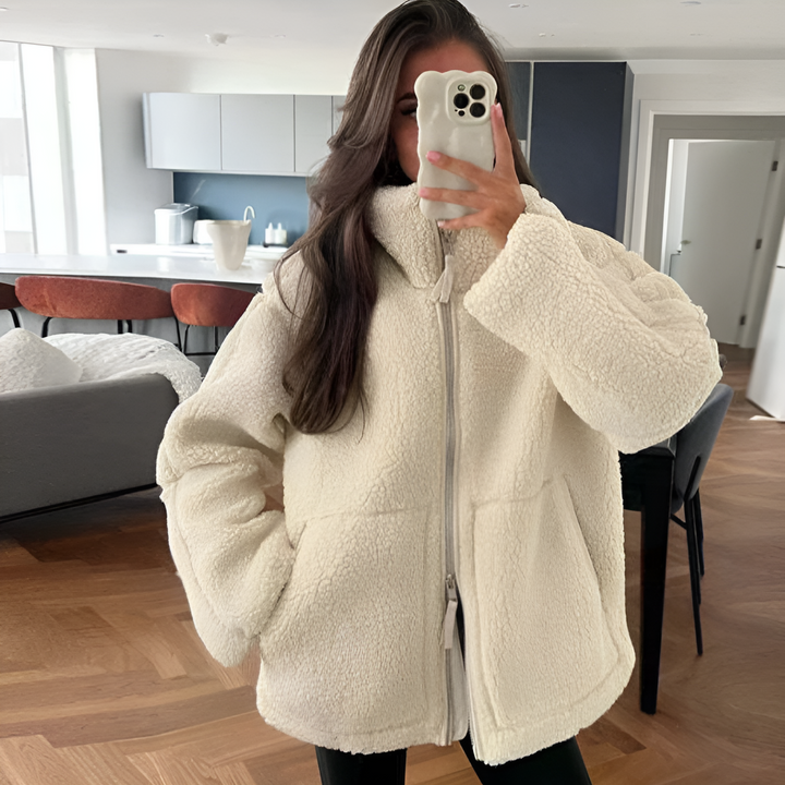DORA™ | Soft Teddy Jacket - Maison Léa &amp; Lou